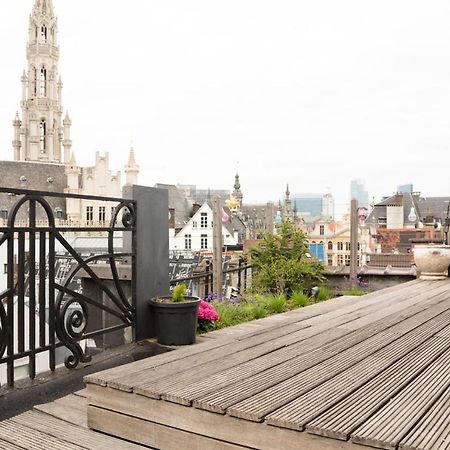 Duplex Dernier Etage Avec Terasse A Deux Pas De La Grand Place 布鲁塞尔 外观 照片